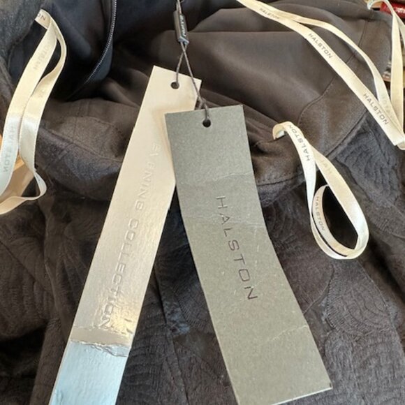 HALSTON BLACK SIZE 2 STRAPLESS JUMPSUIT BRAND NEW WITH TAGS - Picture 9 of 11